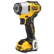 Аккумуляторный компактный импульсный гайковерт DEWALT DCF902D2, 10.8 (12) В, 2 Ач, кейс