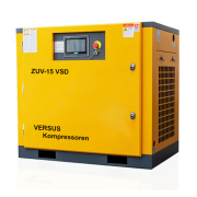 Винтовой компрессор ZUV – 15 VSD 10 бар прямой привод IP 54 D VERSUS Kompressoren