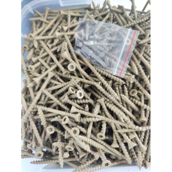 Саморезы Deck Wood Screws 75x4,8 mm C4 T25 1750 шт