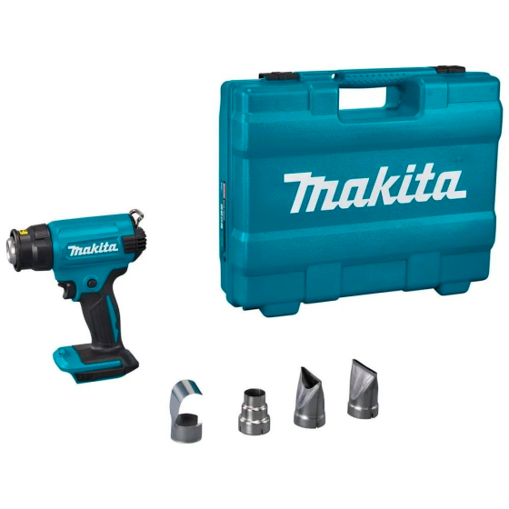 Аккумуляторный строительный фен Makita DHG180ZK