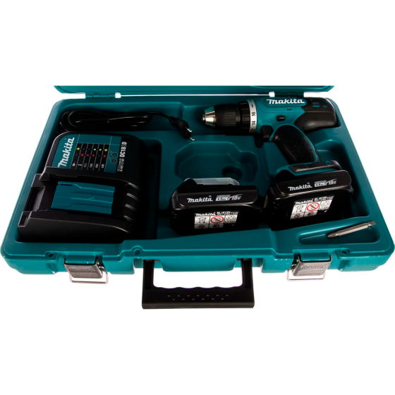 Аккумуляторная дрель-шуруповёрт Makita DDF453SYE