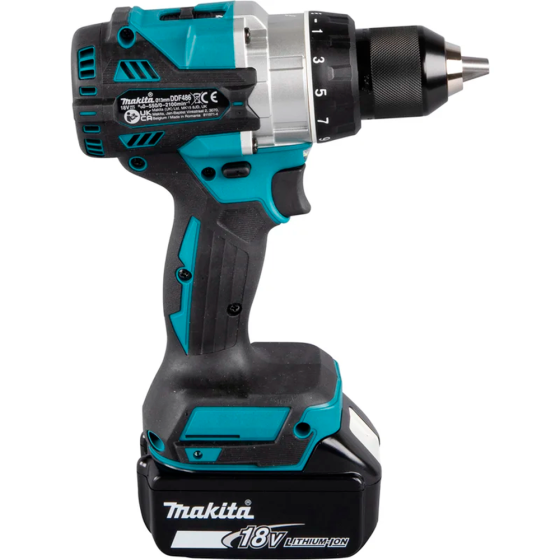 Аккумуляторная дрель-шуруповёрт Makita DDF486RT