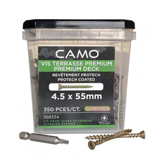 Саморезы CAMO ProTech C4 Premium Decking 4.5x55 mm T20 350шт