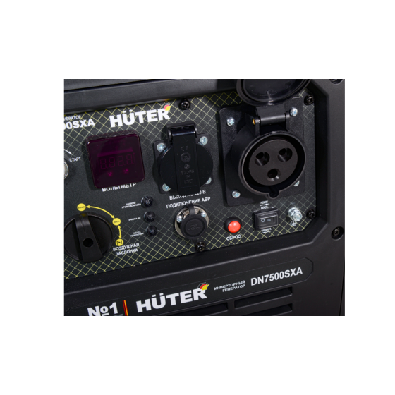 Инверторный генератор Huter DN7500SXA (электростартер)