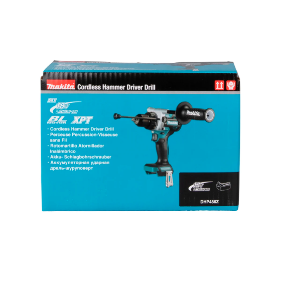 Аккумуляторная ударная дрель-шуруповёрт Makita DHP486Z